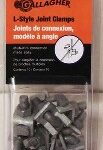 L-STYLE JOINT CLAMP GALVANIZED 10PK