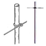 FIBERGLASS ROD POST 3/8 X 48IN