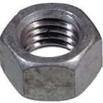 HEX NUT GALVANIZED 1/4IN-20