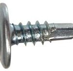 TRUSS SCREW ROUND 8 X 1-1/4IN 100PK