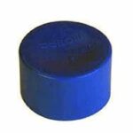 ABS POLY TEST CAP BLUE 3-IN