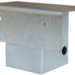 T-POST MOUNTING BRACKET STEEL