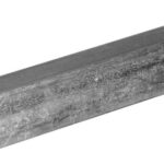 PLATED STEEL SQUARE 3/8 X 12IN