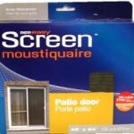 PATIO DOOR SCREEN GREY 48 X 84-IN