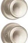 TROY PASSAGE DOOR KNOB NICKEL