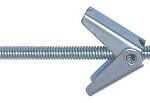 SPRING TOGGLE BOLT 3/16 X 3IN 4 PK