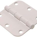 DOOR HINGE WHITE 3 1/2-IN