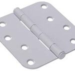 DOOR HINGE WHITE 3 1/2-IN