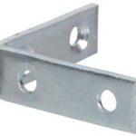 CORNER BRACE ZINC 3-1/2 X 3/4-IN