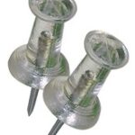 PUSH PIN CLEAR 16 PACK