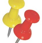 PUSH PIN ASSORTED 16 PIECE
