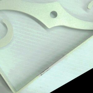 SHELF BRACKET WHITE 8 X 5 1/2-IN