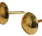 FURNITURE NAIL BRASS 25 PACK