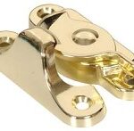 SASH LOCK CRESCENT BRASS