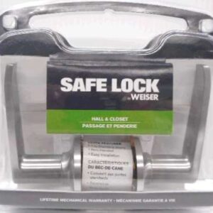 WINSTON PASSAGE DOOR LEVER CHROME