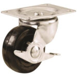 SWIVEL CASTER WITH BRAKE 2-IN