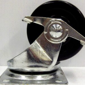 SWIVEL CASTER WITH BRAKE 4-IN