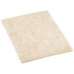 FELT PAD BLANKET BEIGE 4.25X6IN 2PK