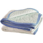 MOVERS BLANKET WHITE / BLUE 72X80IN