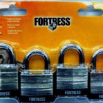 PADLOCK LAMINATED 1 1/2-IN 4 PACK