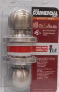 KEYED DOOR KNOB HEAVY DUTY GRADE 2