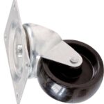 SWIVEL CASTER POLY WHEEL 3 X 4-IN