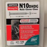 HDG CONNECTOR NAIL .148X1.5IN 120PK