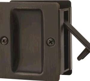 POCKET DOOR PASSAGE SQUARE BRONZE