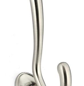 SINGLE TWO ARM HOOK NICKEL 5-IN