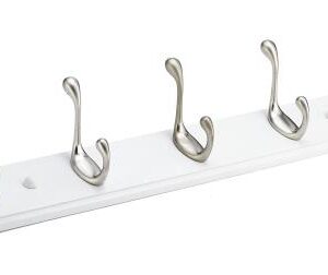 UTILITY HOOK RACK 24-IN WHITE