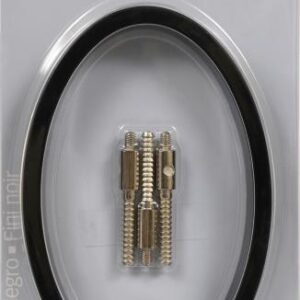 ZINC HOUSE NUMBER 0 BLACK 5-IN