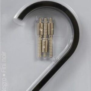 ZINC HOUSE NUMBER 2 BLACK 5-IN