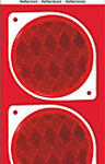 RED REFLECTORS 3 INCH