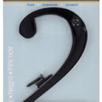 HOUSE NUMBER 2 CHROME BLACK 4 INCH