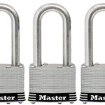 PADLOCK LAMINATED 2-IN 3 PACK