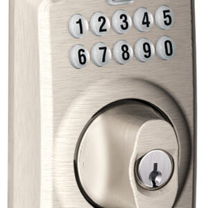 CAMELOT ELECTRONIC DEADBOLT NICKEL