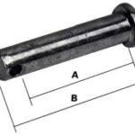 HYDRAULIC CYLINDER CLEVIS PIN 1X3IN