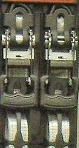 TIE DOWN RATCHET 1.25IN 12FT 2PK