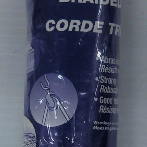 NYLON ROPE BRAIDED 1/4-IN X 50-FT