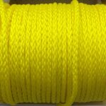 POLY ROPE HOLLOW YELLOW 3/8-IN