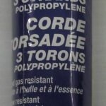 POLY ROPE TWIST YELLOW 3/16 X 50