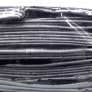 BALE TARP SILVER / BLACK 25 X 33-FT