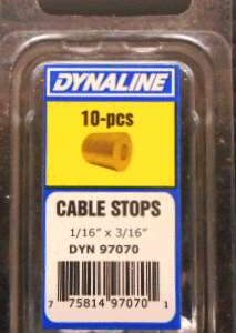 CABLE STOP 1/16 X 3/16-IN 10 PACK