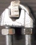 ROPE CLIP MALLEABLE IRON 1/2-IN