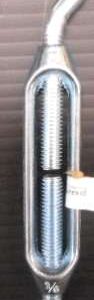 TURNBUCKLE HOOK / HOOK 3/8-IN