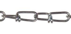 DOUBLE LOOP CHAIN ZINC #2/0