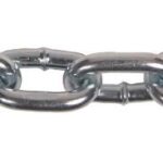 PROOF COIL CHAIN ZINC GR30 1/4-IN
