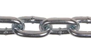 PROOF COIL CHAIN ZINC GR30 1/4-IN