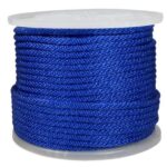 POLY ROPE DERBY BLUE 3/8-IN