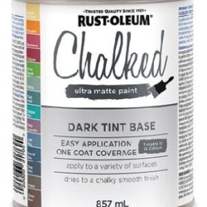 CHALKED MATTE PAINT DARK TINT 857ML